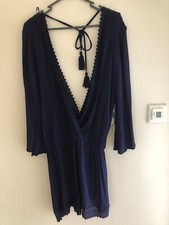 Navy beach playsuit for sale  FOLKESTONE