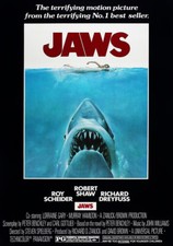 Jaws poster 332 usato  Spedire a Italy