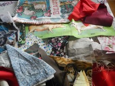 Material scraps cuts for sale  READING