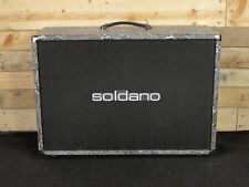 Armário de extensão Soldano horizontal 2x12" pele de cobra "Excelente estado" comprar usado  Enviando para Brazil