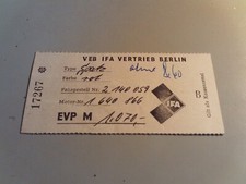 Kleine alte quittung gebraucht kaufen  Nünchritz