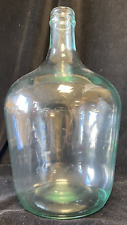 Green glass demijohn for sale  RIPON