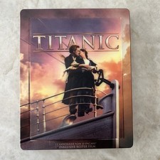TITANIC STEELBOOK BLU RAY 3D - LENTICULAR INSET, Region B BEAUTIFUL comprar usado  Enviando para Brazil