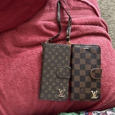Lote de 2 capas/carteiras de telefone Louis Vuitton iPhone 7/8 Plus comprar usado  Enviando para Brazil
