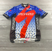 Usado, Camisa masculina AUSSIE x SPECIALIZED vermelha azul PULÔVER CICLISMO GG comprar usado  Enviando para Brazil