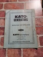 Kato generator 5xf04 for sale  Locust Grove