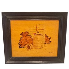 Vintage wood burn for sale  Punta Gorda