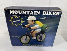 Relógio despertador quartzo retrô vintage década de 1980 mountain bike ciclista operacional comprar usado  Enviando para Brazil