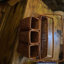 Wicker vintage silverware for sale  Casa Grande