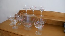 Christineholm rose bowleset gebraucht kaufen  Düsseldorf