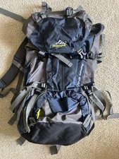 Usado, Mochila de ciclismo Hwjianfeng 45L+5L caminhada montanhismo NAVY comprar usado  Enviando para Brazil
