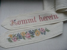 Altes leinenband stickerei gebraucht kaufen Altes leinenband stickerei gebraucht kaufen  Duisburg