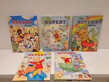 Rupert bear annuals for sale  SEVENOAKS