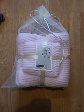 Conjunto de toalhas de banheiro rosa 2 peças novo em folha comprar usado  Enviando para Brazil