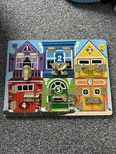 Melissa doug wooden for sale  CLYDEBANK