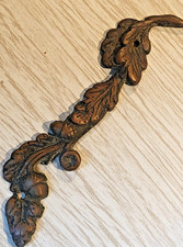 Antique brass oakleaf for sale  MACHYNLLETH