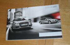 Audi brochure 2012 for sale  FAREHAM