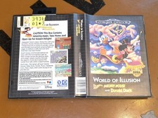 # World Of Illusion Ft. Mickey & Donald - Sega Mega Drive / Md Gioco - Cib Alto comprar usado  Enviando para Brazil