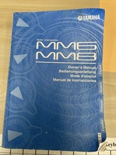 Sintetizador de música Yamaha MM6 manual de instruções original do proprietário comprar usado  Enviando para Brazil