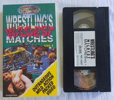 Wrestling wildest matches for sale  EDINBURGH