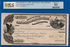 1850 $18 Auditor's Warrant Jackson, Mississippi PCGS About-Unc 53 comprar usado 1850 $18 Auditor's Warrant Jackson, Mississippi PCGS About-Unc 53 comprar usado  Enviando para Brazil