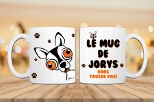 Mug chihuahua personnalisé d'occasion  Saint-Martin-Boulogne
