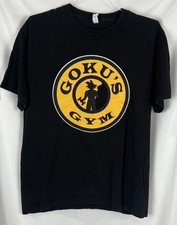 Camiseta gráfica clássica GOKUS GYM (masculina L) preta usada, usado comprar usado  Enviando para Brazil
