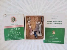 Vintage Singer Zig Zag Acessório Ajustável Máquina de Costura Ponto de Bloqueio de Pé comprar usado  Enviando para Brazil