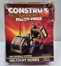 Antigo Fisher Price CONSTRUX Militar 6311 PATRULHA MÓVEL 1986 RARO comprar usado Antigo Fisher Price CONSTRUX Militar 6311 PATRULHA MÓVEL 1986 RARO comprar usado  Enviando para Brazil