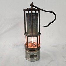 Grubenlampe bergbau zeche gebraucht kaufen  Weißenfels