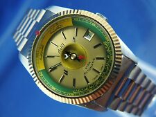 Dalil Star Relógio Automático Muçulmano Anos 70 Vintage Suíço NOS Novo Estoque Antigo FE 5611 comprar usado  Enviando para Brazil