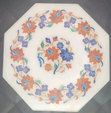Hexagonal floral inlay for sale  Brooklyn