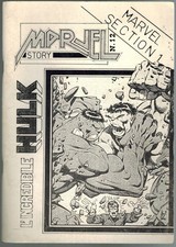 Fanzine marvel story usato  Italia