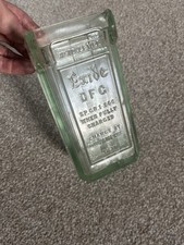Exide vintage glass for sale  TIVERTON