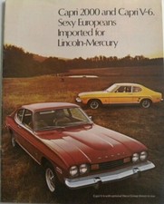 Brochure ford capri d'occasion  France