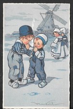 Rara cartolina bambini usato  Torino