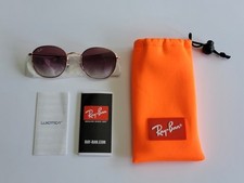 Óculos de sol Ray-Ban Rob redondo metal infantil júnior RJ9572S ouro rosa, violeta escuro comprar usado  Enviando para Brazil