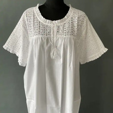 Camisola de algodão leve Sweet Dreams Await roupa de dormir camisola comprar usado  Enviando para Brazil