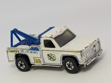 Vintage 1974 Hot Wheels Larry's 24 HR Ramblin' Wrecker caminhão de reboque BW Hong Kong comprar usado  Enviando para Brazil