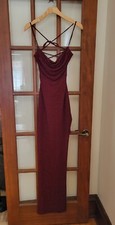 Womens dress maroon for sale  Fergus Falls