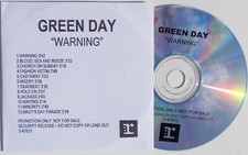 GREEN DAY CD Warning UK 12 Track PROMO ONLY Rare Mint Unplayed 2000 comprar usado  Enviando para Brazil