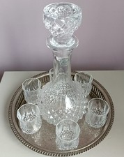 Crystal arques decanter for sale  MABLETHORPE