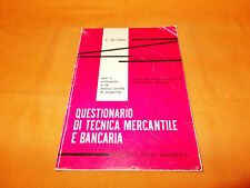 Questionario tecnica mercantil usato  Marcianise