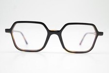 Brille RES/REI ALVAR 533 Schwarz Braun Eckig Brillengestell eyeglasses Neu comprar usado  Enviando para Brazil