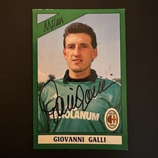 Autografo giovanni galli usato  Italia