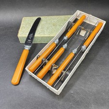 Butter knives bakelite for sale  CULLOMPTON