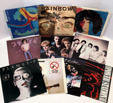 80s Rock Vinyl LP Lot Rainbow Robert Plant Loverboy The Power Station Planet P comprar usado 80s Rock Vinyl LP Lot Rainbow Robert Plant Loverboy The Power Station Planet P comprar usado  Enviando para Brazil