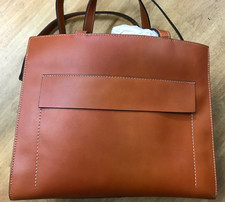 Brown leather handbag for sale  EXETER