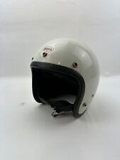 Usado, Casco de motocicleta Bell RT 1977 vintage blanco EE. UU. 7 1/4 segunda mano  Embacar hacia Argentina