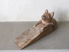 wooden door stop wedge for sale  LEICESTER